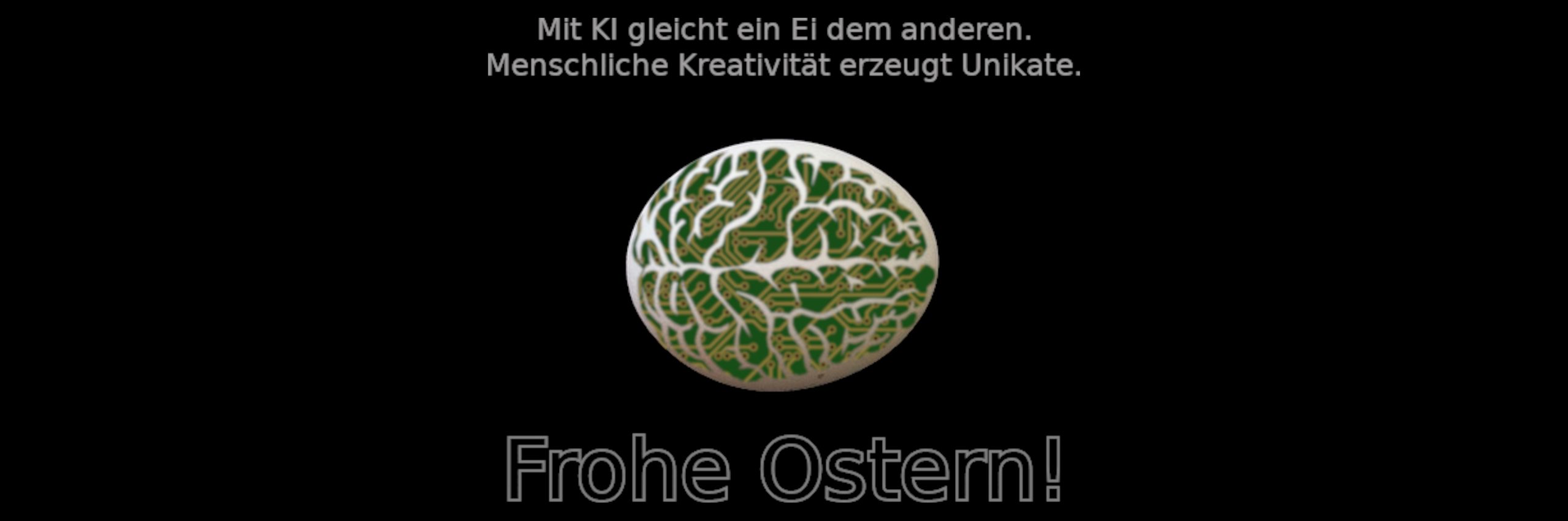 Was haben KI-generierte Texte und Ostereier aus dem Supermarkt gemeinsam?